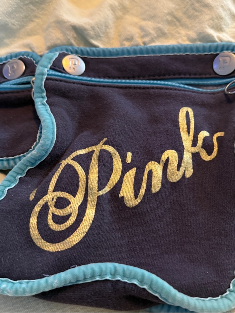 Victoria Secret PINK Graphic Canvas Satchel - Picture 7 of 13